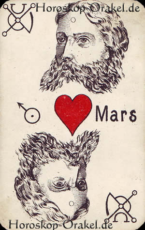 Der Mars, Löwe Tageskarte Arbeit und Finanzen für heute