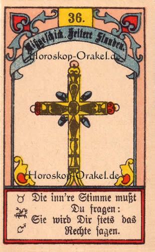 Das Kreuz, Singlehoroskop Löwe