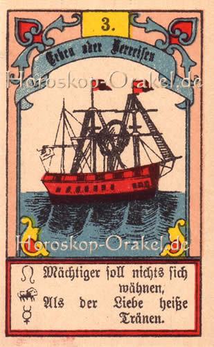 Das Schiff im Löwe Tageshoroskop heute