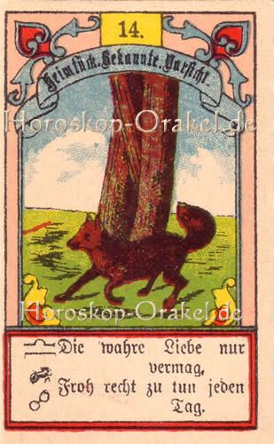 Der Fuchs im Löwe Tageshoroskop übermorgen
