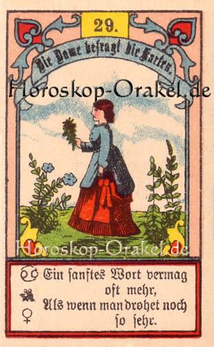 Die Dame im Löwe Tageshoroskop heute
