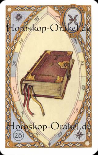 Das Buch, Löwe Monatshoroskop