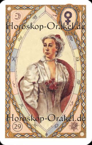 Die Dame, Löwe Monatshoroskop